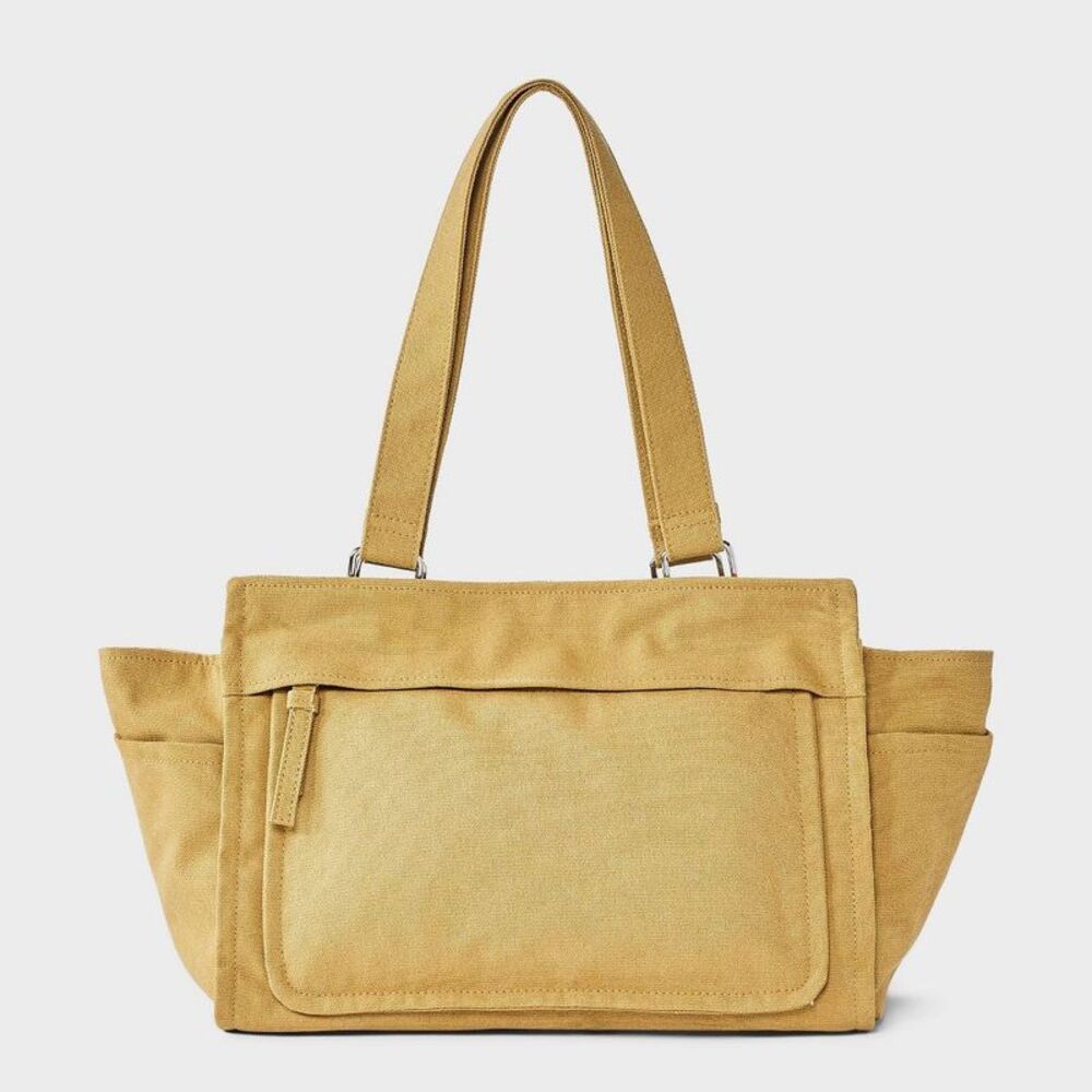 Canvas Utility Tote Bag - Universal Thread Gold